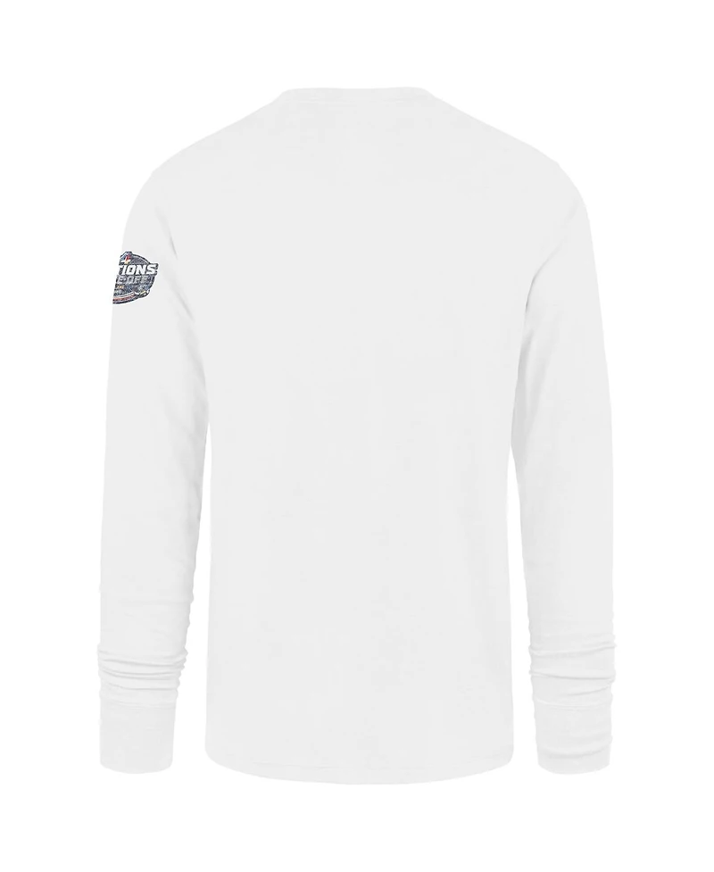 '47 Brand Men's White Usa 2025 4 Nations Face-Off Franklin Long Sleeve T-Shirt