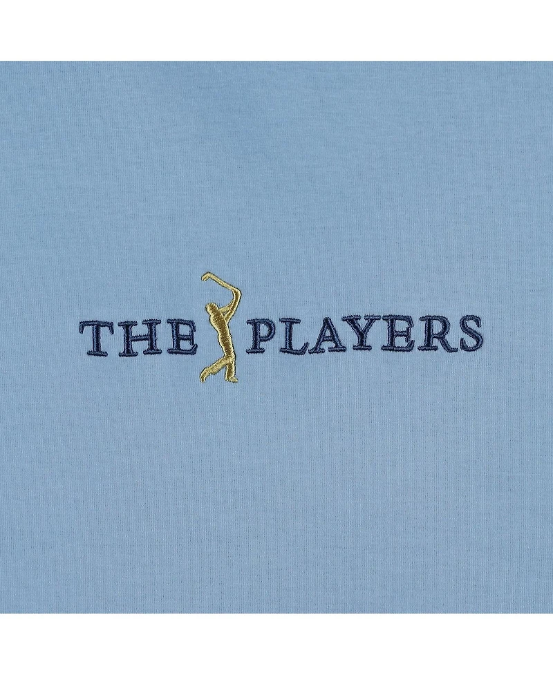 Barstool Golf Men's Light Blue The Players Performance Layering Pullover Hoodie