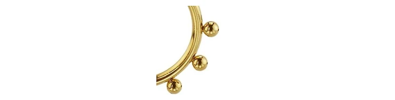 Bubble Hoop Earring in Stainless Steel