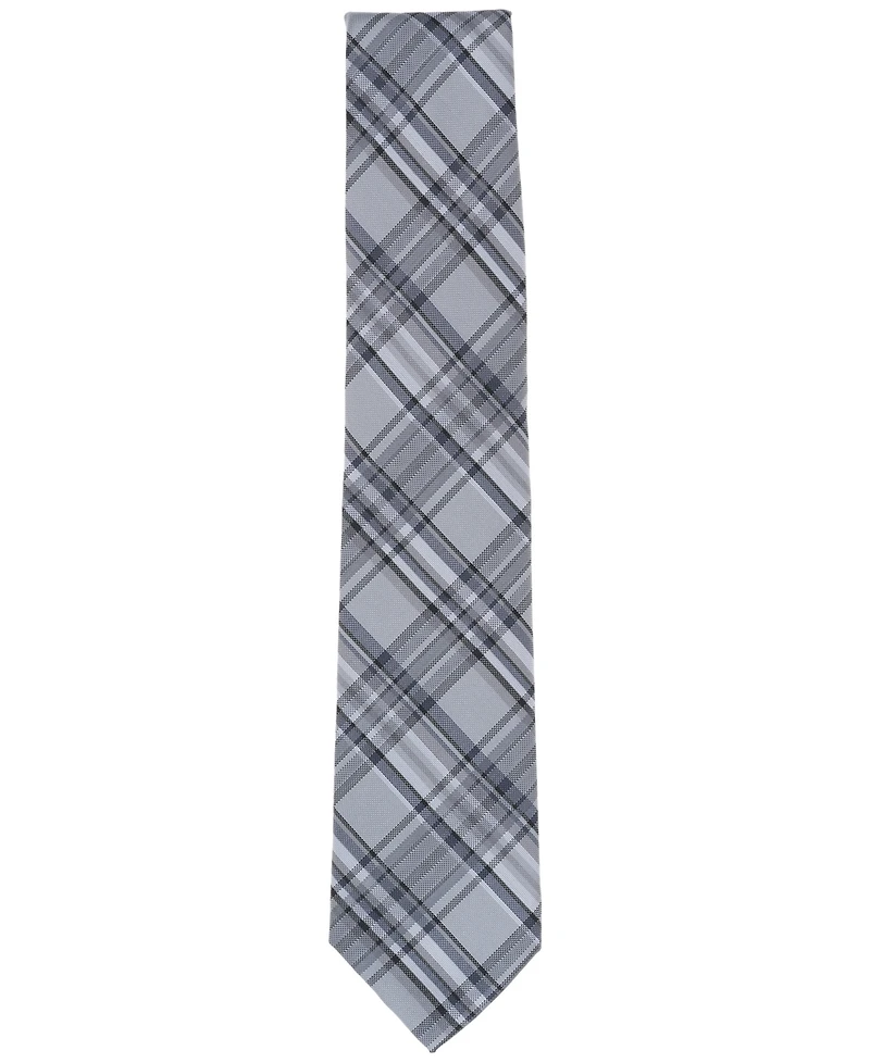 Club Room Men's Bailey Plaid Tie, Exclusively at Macy's