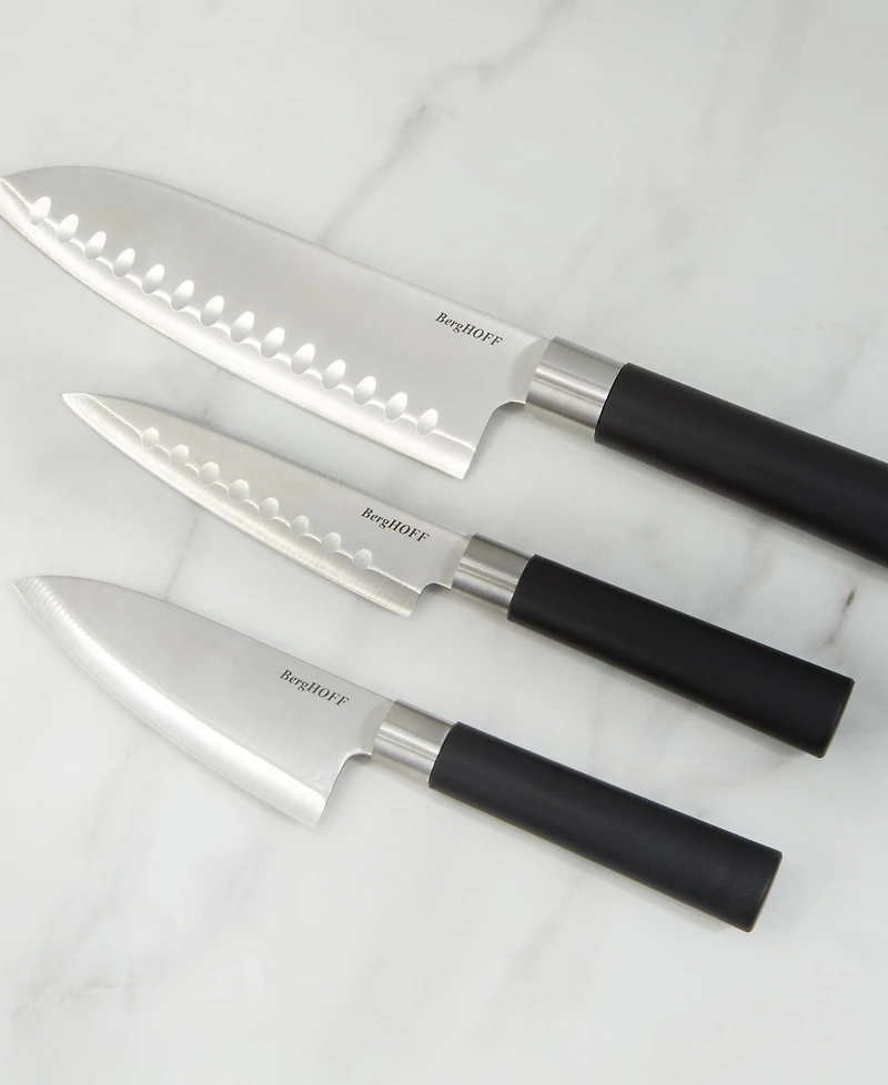 BergHOFF DiNA Codon 3-Piece Santoku Set
