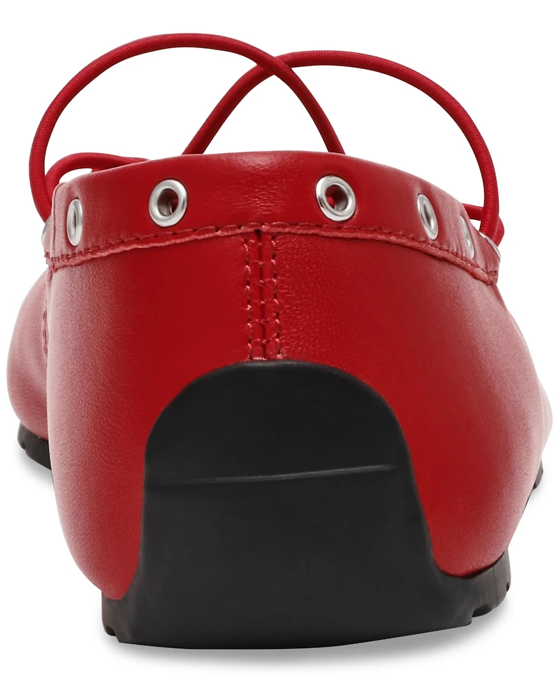 Steve Madden Women's Pointe Lace-Up Flats