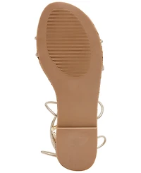 Steve Madden Women's Myrtle Lace-Up Flat Sandals