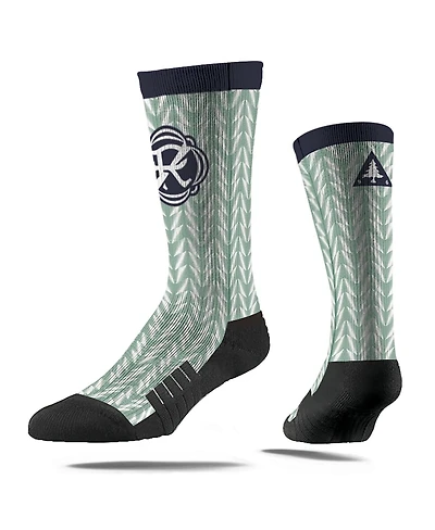 Strideline Men's and Women's New England Revolution 2025 Jersey Hook Premium Crew Socks