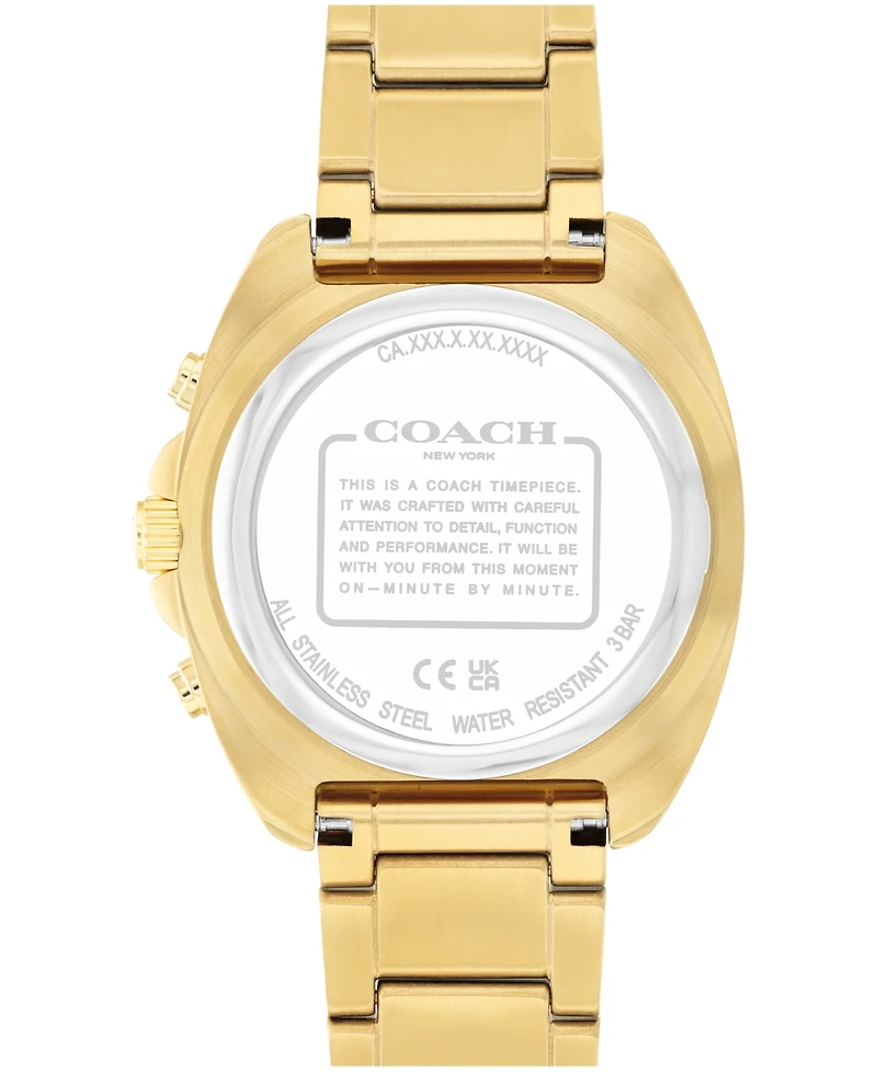 Coach Men's Charter Two-Tone Stainless-Steel Bracelet Watch