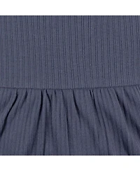 Gerber Baby Girls 3-Pack Sleeveless Skirted Onesies Bodysuits, Antique White, 3-6M