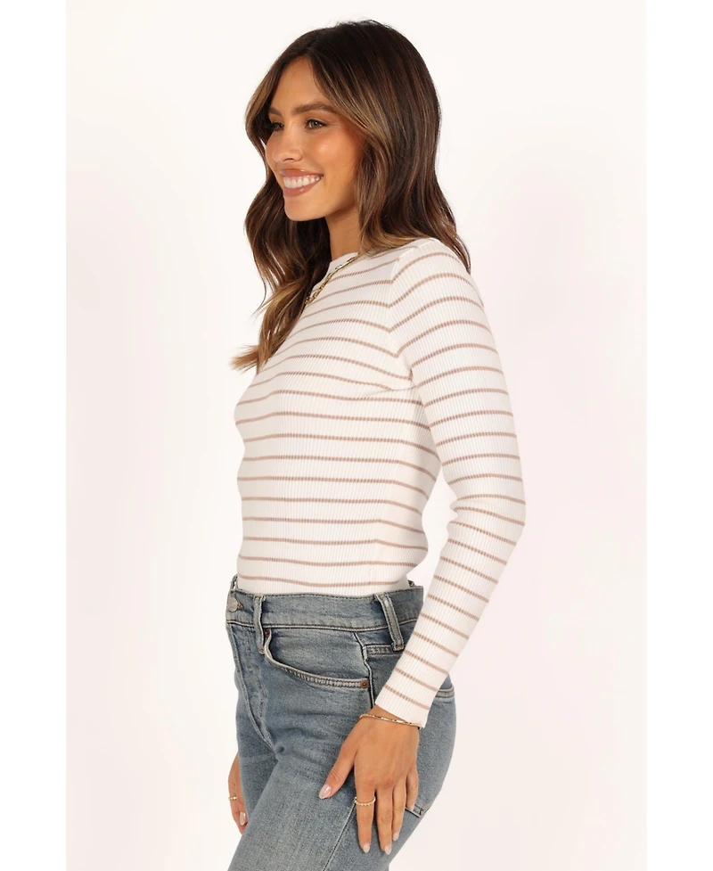 Petal and Pup Women's Stacie Ribbed Knit Top