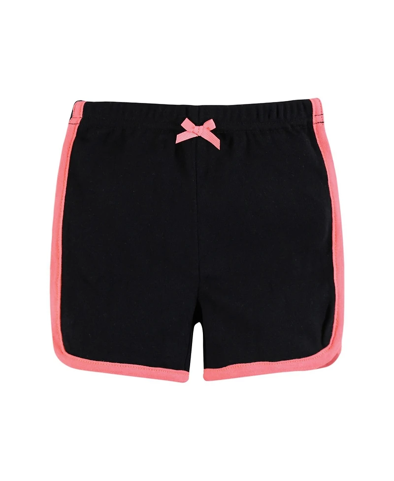 Hudson Baby Girls Shorts Bottoms 4-Pack
