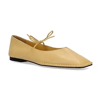 Sway Vanilla Leather Ballet Flats