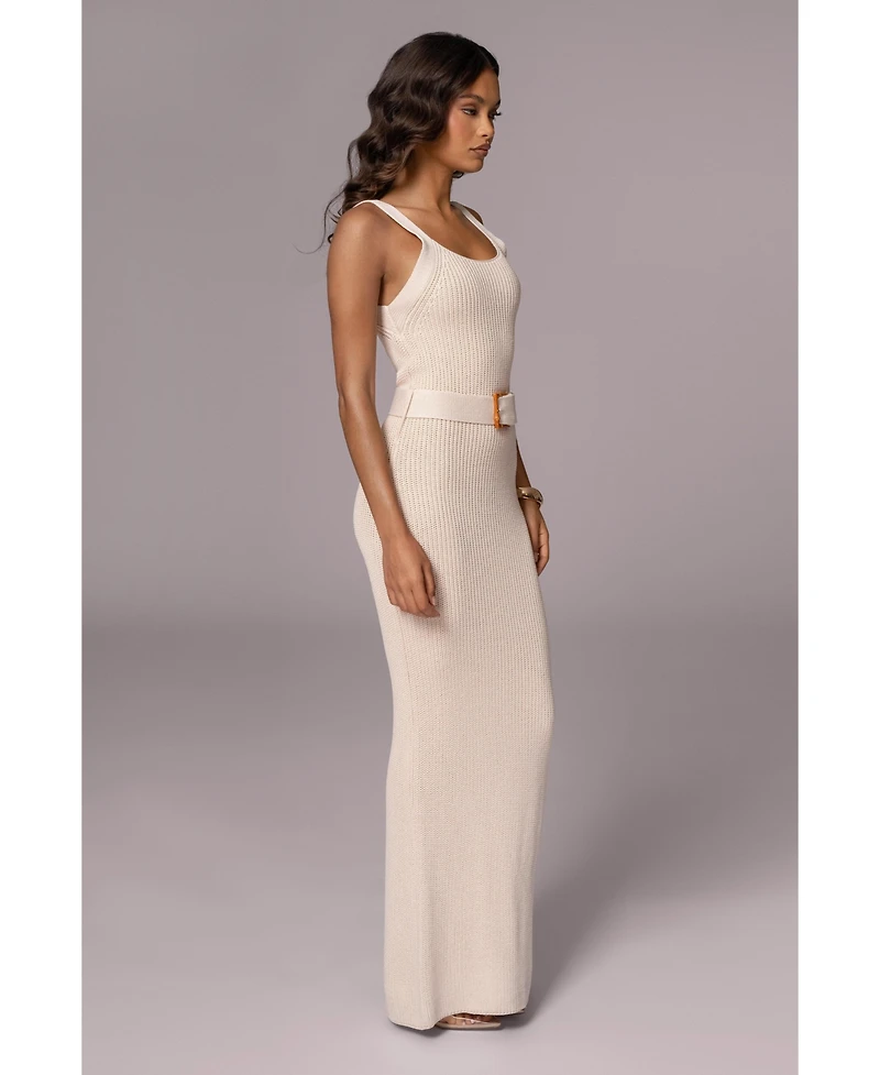 Jluxlabel Plus Black Moonrise Ribbed Maxi Dress