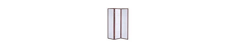 3-Panel Wooden Folding Screen – Traditional Room Partition & Privacy Divider