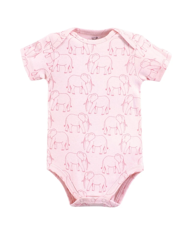 Touched by Nature Baby Girls Natural Cotton Bodysuits