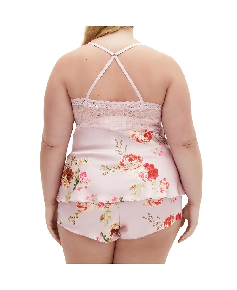 City Chic Plus Arcadia Cami Set