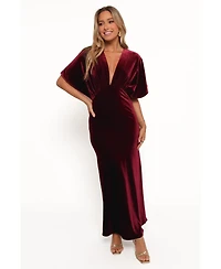 Petal and Pup Women's Ricki Velvet Maxi Dress