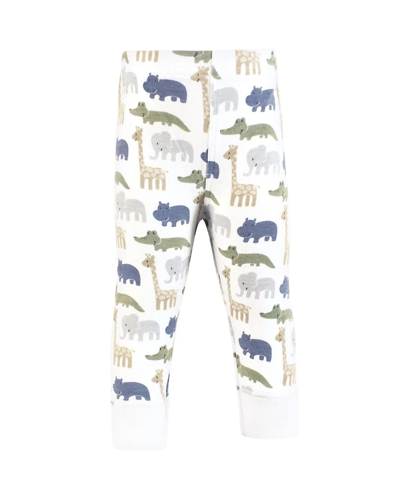Hudson Baby Boys Cozy Cotton Leggings and Pants