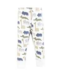 Hudson Baby Boys Cozy Cotton Leggings and Pants