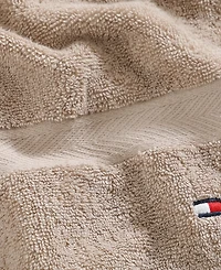Tommy Hilfiger Home Modern American Solid Cotton Hand Towel, 16" x 26"