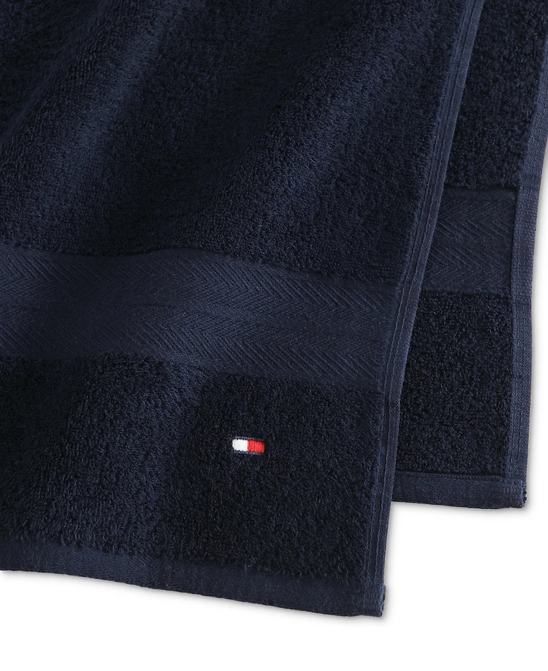Tommy Hilfiger Home Modern American Solid Cotton Bath Towel, 30" x 54"