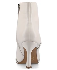 Journee Collection Women's Catoa Zipper Detail Comfort Dress Booties