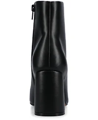 Journee Collection Women's Kit Zipper Comfort Dress Booties