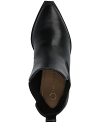Journee Collection Women's Rosemary Western Comfort Chelsea Booties