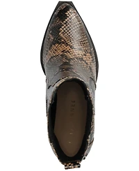 Journee Collection Women's Braylee Western Studded Ankle Booties