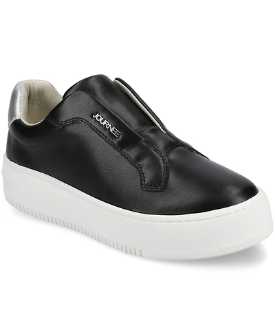 Journee Collection Women's Pheobe Flexible Slip-On Sneakers