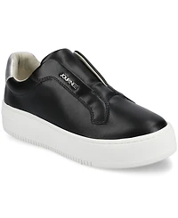 Journee Collection Women's Pheobe Flexible Slip-On Sneakers