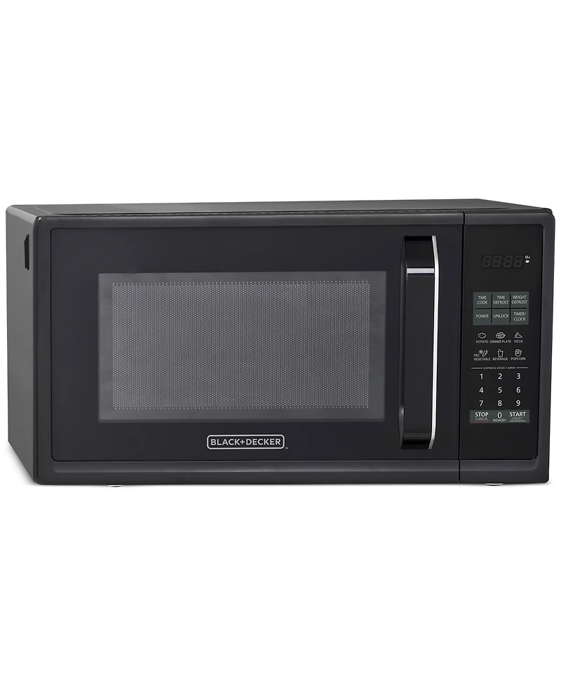 Black + Decker 900-Watt Microwave Oven With Multi-Stage Cooking