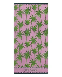 Juicy Couture Palm Trees Cotton Beach Towel, 36" x 72"