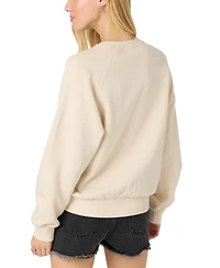 O'Neill Juniors' Boardwalk Tapioca Pullover Fleece Sweatshirt