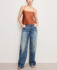 Good American Women's Satin Camisole Top