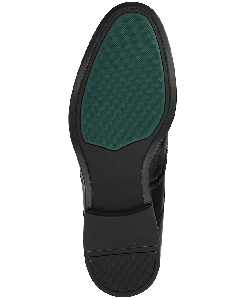 Vance Co. Men's Cormac Comfort Flexible Wingtip Oxford Dress Shoe