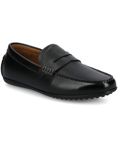 Vance Co. Men's Yates Comfort Driving Penny Loafers