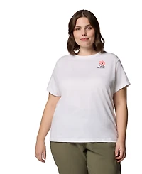 Columbia Women's Rolling Bend Graphic Short Sleeve Top