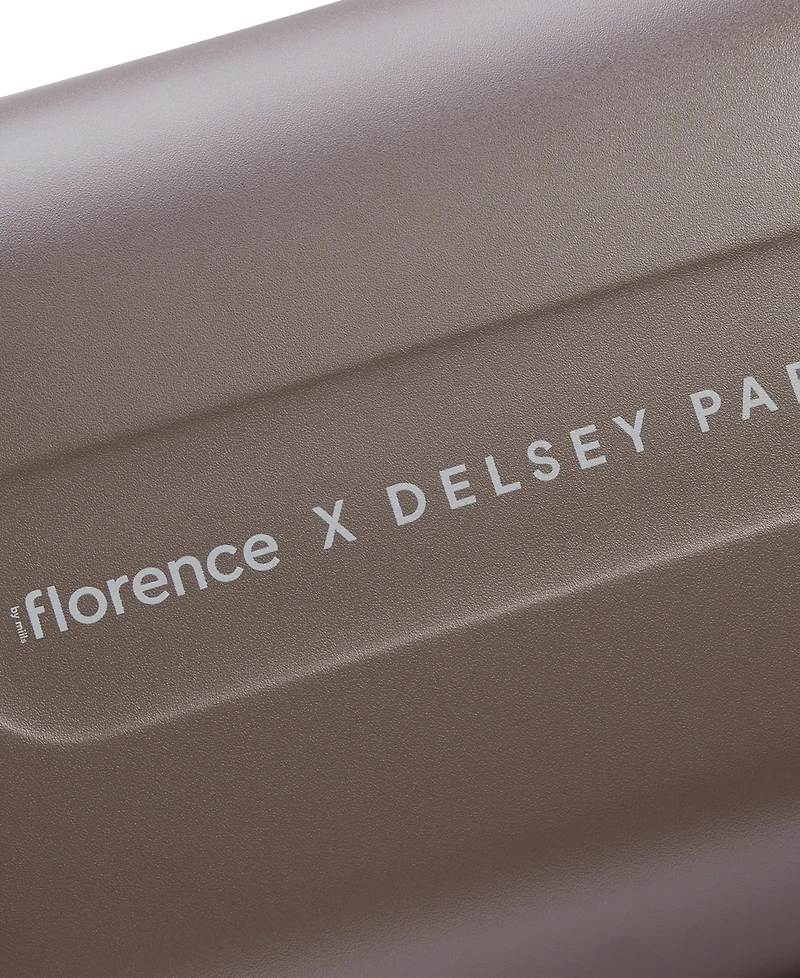 florence by mills x Delsey Paris 20" Catch Flights Expandable Carry-On Spinner Upright