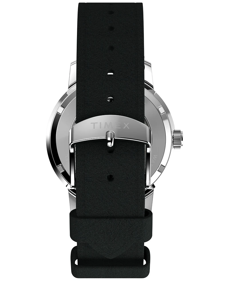 Timex Men's Mechanical Automatic Leather Strap Watch