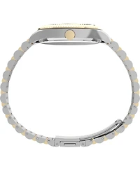 Timex Women's Analog Two-Tone Stainless Steel Watch, 36mm
