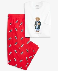 Polo Ralph Lauren Men's Bear Jogger Pajama Set, Exclusively at Macy's