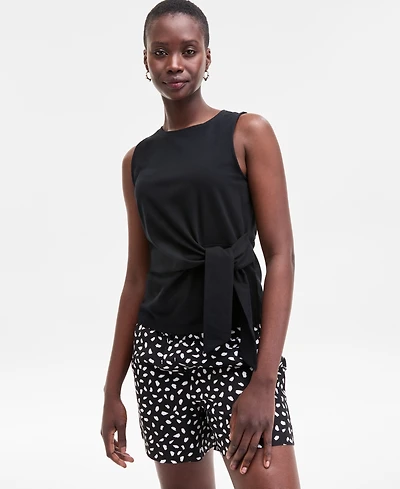 On 34th Women's Side-Tie Tank Top, Exclusively at Macy's
