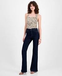 I.n.c. International Concepts Women's Printed Wide Halterneck Top, Macy's Exclusive