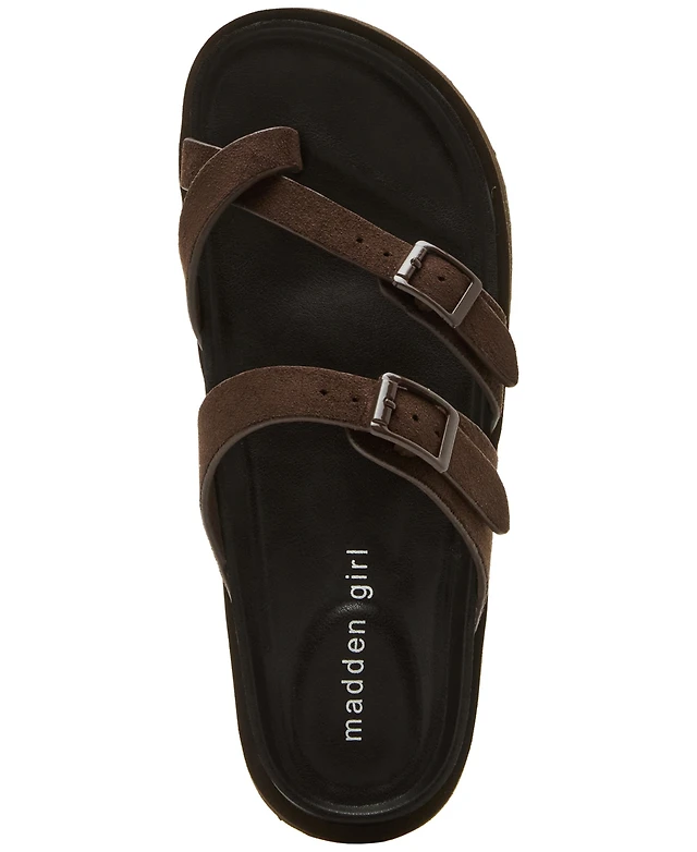 Madden Girl Bryceee Footbed Sandals Arden Fair