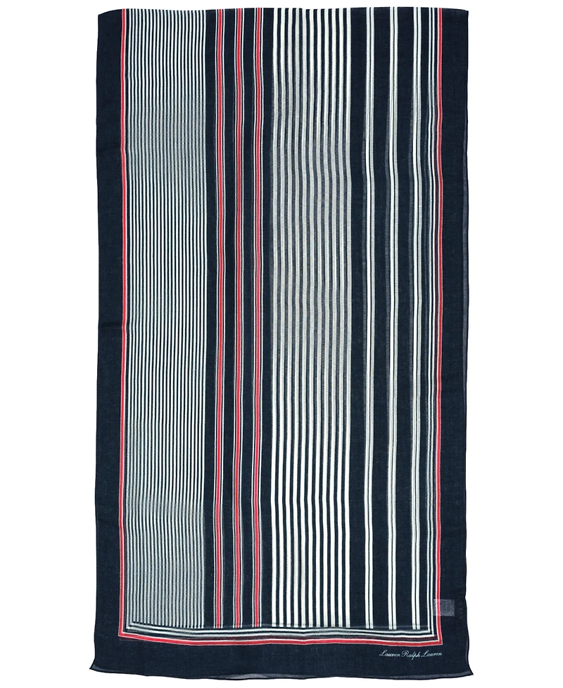 Lauren Ralph Lauren Mixed Stripe Wrap
