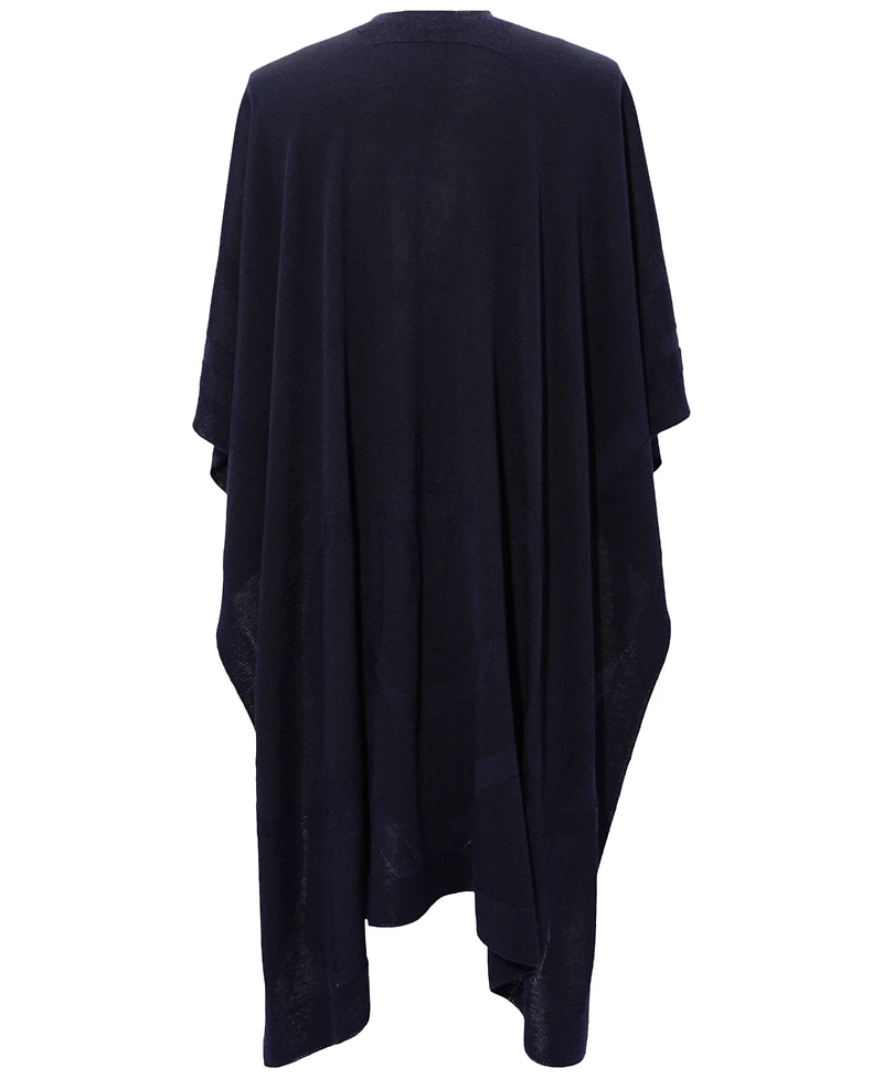 Lauren Ralph Textured Knit Ruana