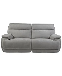 Ozryn 2-Pc. Fabric Sofa with 2 Power Motion Chairs, Exclusively at Macy's
