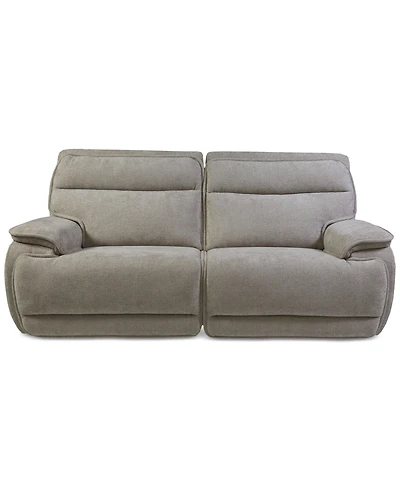 Ozryn 2-Pc. Fabric Sofa with 2 Power Motion Chairs, Exclusively at Macy's