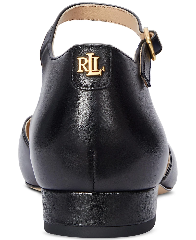 Lauren Ralph Women's Emellie Mary Jane Flats