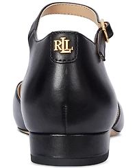 Lauren Ralph Women's Emellie Mary Jane Flats