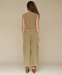 Avec Les Filles Women's Cropped Boxy Vest