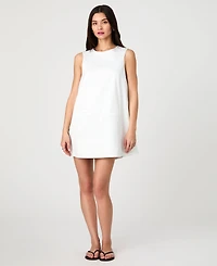 French Connection Women's Cotton Pinstriped Shift Dress